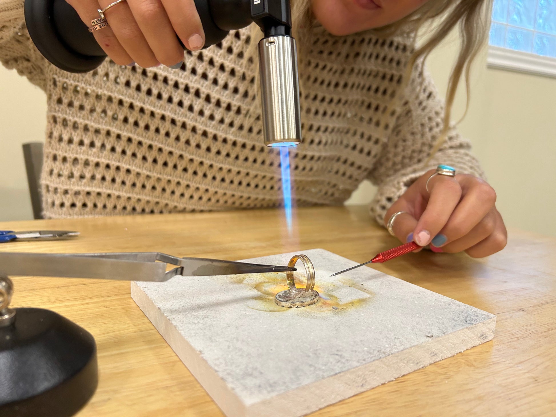 Jewelry Workshop Silversmith Jewelry Classes Near Me Jewelry